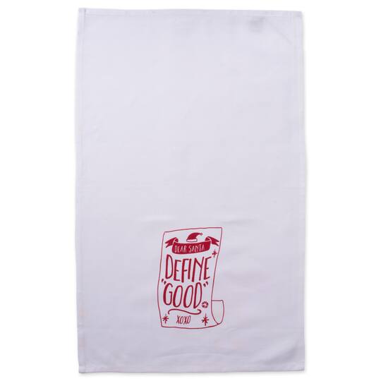 DII® Assorted Dear Santa Holiday Printed Dishtowel Set